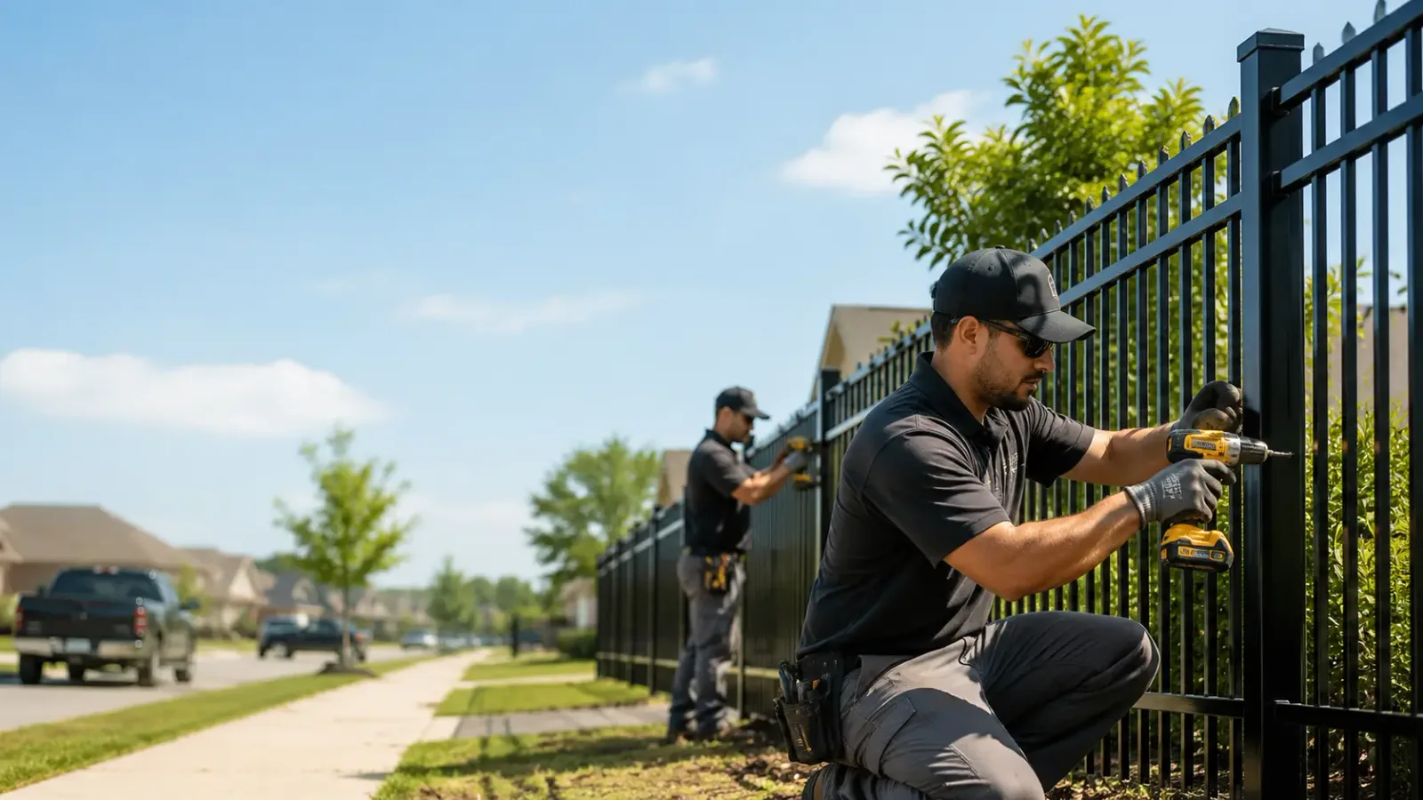 Metal Fence Installation in White Cottage, OH